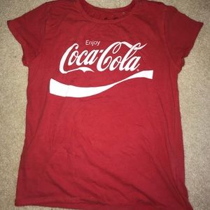 Red Coca-Cola tshirt (only worn once or twice)
